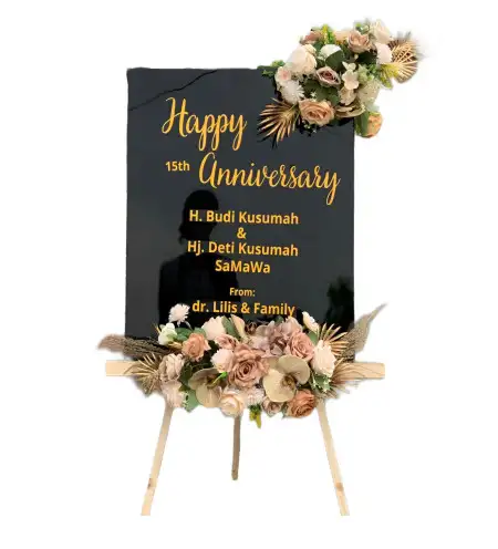 Papan Bunga Akrilik Sikalondang